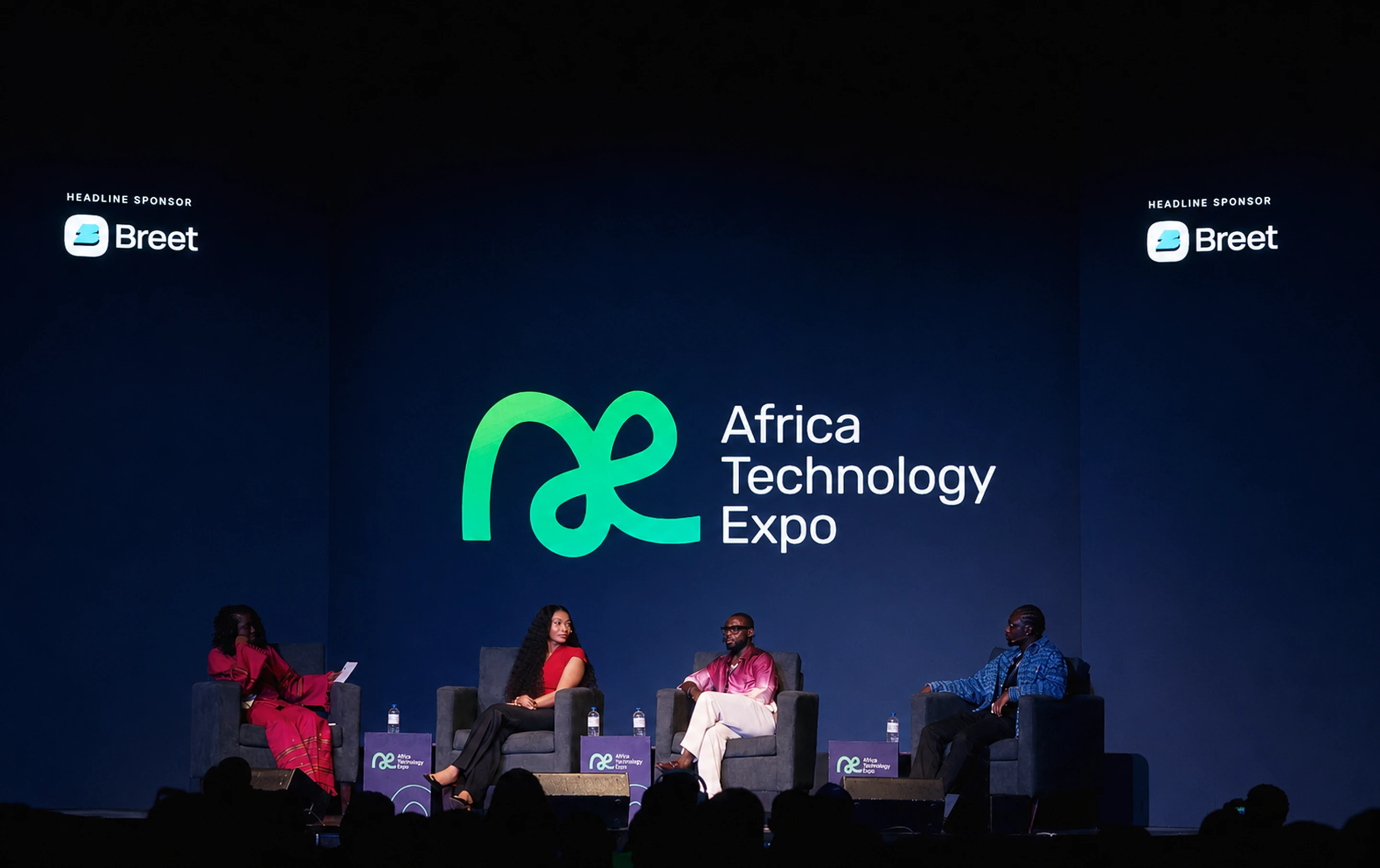 Breet headline sponsor panel at Africa Technology Expo 2025